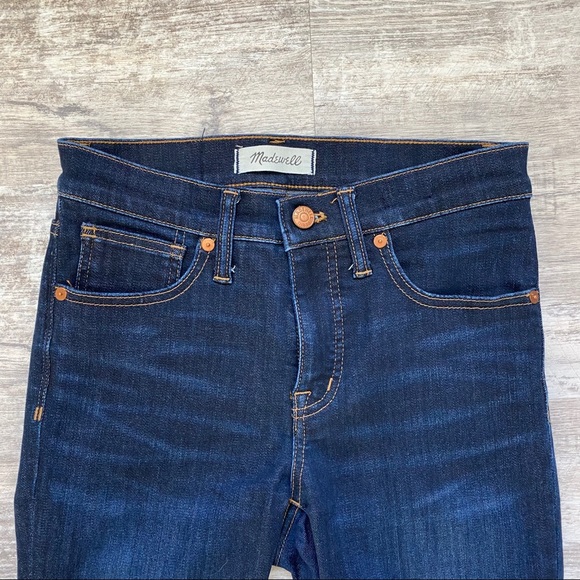 Madewell 9-in Mid-Rise Skinny Jeans Larkspur Wash - Picture 2 of 6